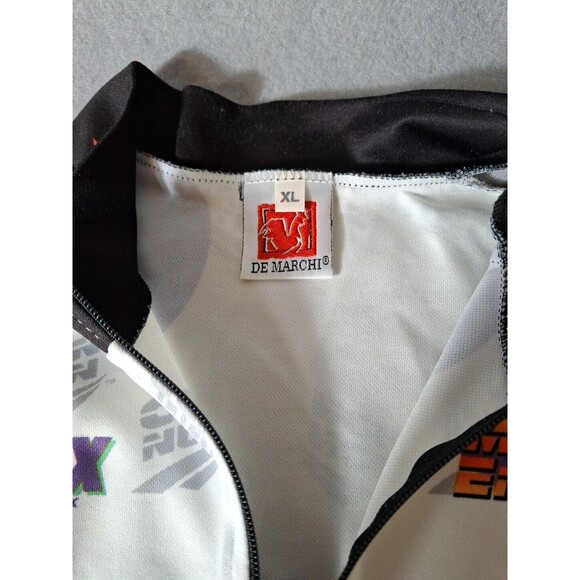 De Marchi Cycling Jersey Mens Xl Short Sleeve 1/4  Zip Team Champion Made Italy - Picture 6 of 9